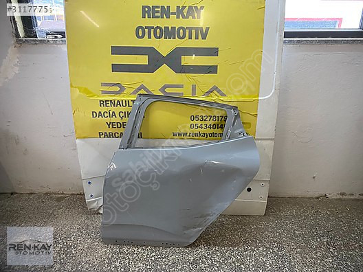 RENAULT CLİO 5 SOL ARKA KAPI GRİ ORJ ÇIKMA RENKAY OTO KOCAELİ