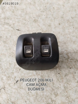 PEUGEOT 206 ORJİNAL İKİLİ CAM AÇMA DÜĞMESİ
