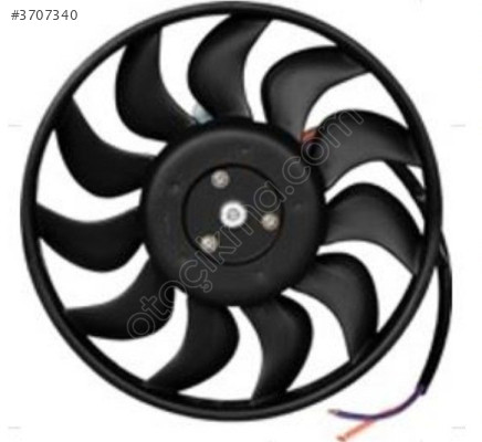 Audi A4 08-15 A5 10-16 A6 11-14 için 200W Fan Motoru 350 MM