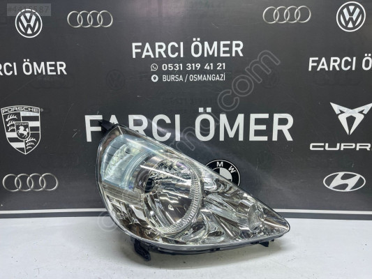 HONDA JAZZ 03-06 SAĞ ÖN FAR SIFIR KROM