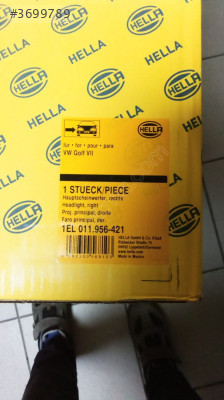 VOLKSWAGEN GOLF7 2012 SONRASI SAĞ FAR 5G1941006/1EL011956421HELLA