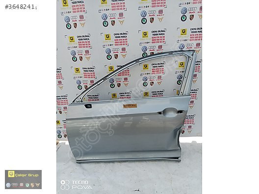 VOLKSWAGEN PASSAT B8 SOL ÖN KAPI OEM 3G0831311 ÇIKMA SÖKME