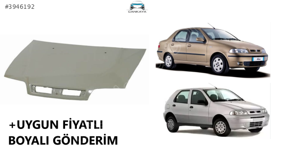FAİT ALBEA/PALİO  2002/2005 ARASI MOTOR KAPUTU SIFIR  46838158