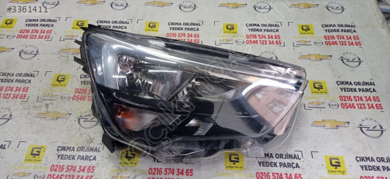 OPEL COMBO E SAĞ DÜZ FAR ÇIKMA SÖKME YEDEK PARÇA