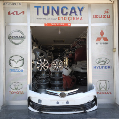 TOYOTA COROLLA ÖN TAMPON DOLU 2016-2018 ÇIKMA PARÇA ORJİNAL