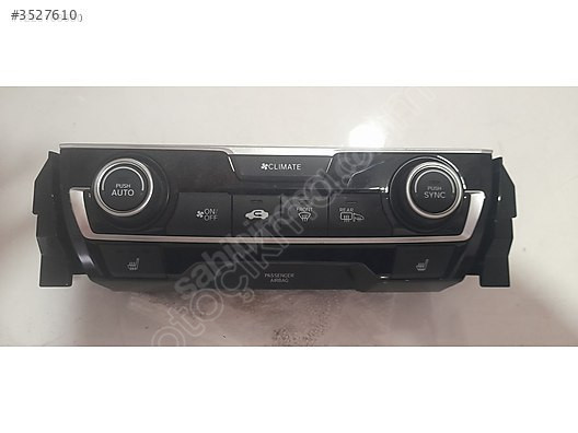 2016 VE 2021 HONDA CİVİC FC5 KLİMA KONTROL PANELLERİ ORİJİNAL