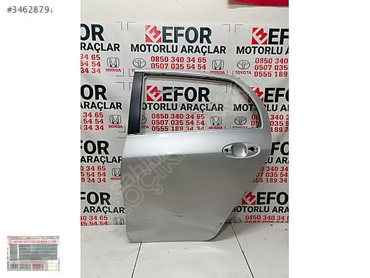 TOYOTA YARİS SOL ARKA KAPI ÇIKMA ORJİNAL YEDEK PARÇA 07-11 MODEL
