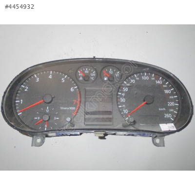 Audi A3 Kilometre Saati Gösterge Paneli 8L0919860E
