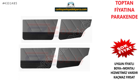 FİAT UNO S KAPI DÖŞEME TAKIM KUMAS SIFIR  DTF13010500