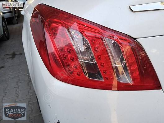 2012 Peugeot 508 Arka Stop