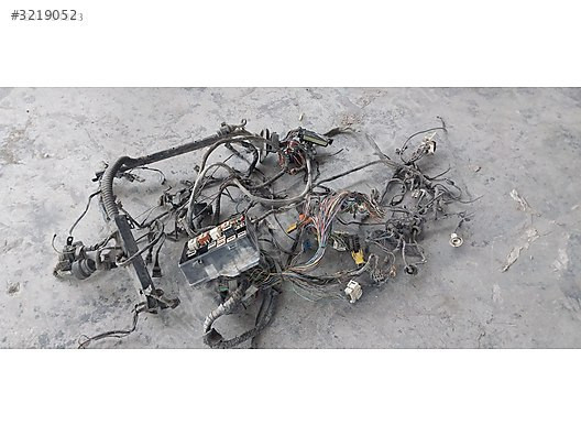 BMW E34 Kasa 520 M20 Motor Tesisatı