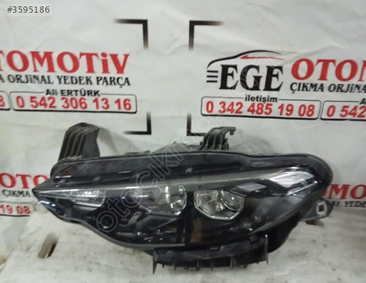 FİAT EGEA LEDLİ MERCEKLİ SAĞ SOL FAR ORJINAL NIKELAJ KAŞ