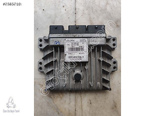 Renault Fluence Motor Beyni 237100914R - 237101715R - DCM3.4