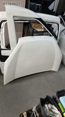 FİAT DOBLO 4 MOTOR KAPUTU GÖÇÜKLÜK ORJİNAL BEYAZ