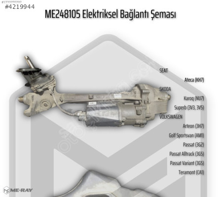 SKODA Karoq,SuperB ELEKTRİKLİ DİREKSİYON KUTUSU 5Q0909143