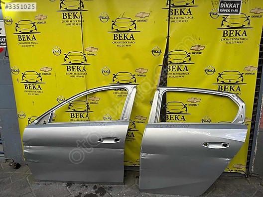 OPEL ASTRA L SOL ÖN ARKA KAPI GÜMÜŞ GRİ ÇIKMA ORJİNAL YEDEK