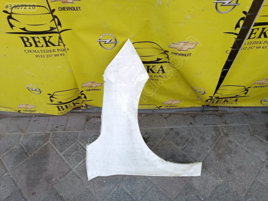 OPEL CORSA F SAĞ ÖN ÇAMURLUK BEYAZ ÇIKMA ORJİNAL YEDEK PARÇA