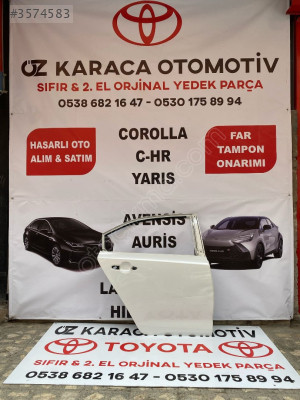 2019-2025 TOYOTA COROLLA ÇIKMA ORJİNAL SAĞ ARKA KAPI