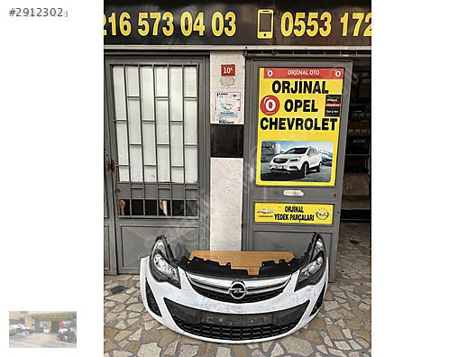 Opel corsa d dolu ön tampon sağ sol takım farlar
