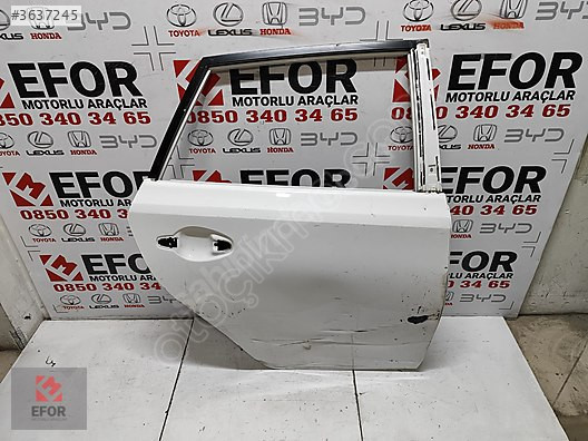 TOYOTA AURİS SAĞ ARKA KAPI ÇIKMA ORJİNAL YEDEK PARÇA 13-18