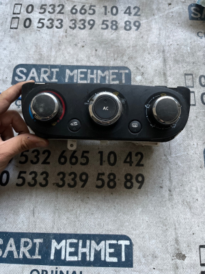 ÇIKMA RENAULT MEGANE 3 FLUENCE KLİMA KONTROL PANELİ