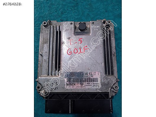 VOLKSWAGEN TRANSPORTER 5 MOTOR BEYNİ 0281 011 843
