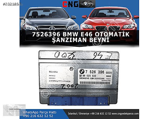 7526396 BMW E46 OTOMATİK ŞANZIMAN BEYNİ