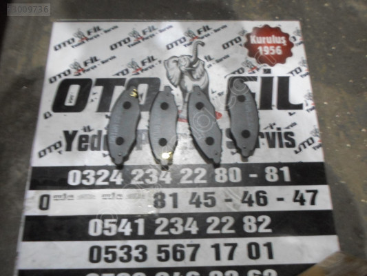TOYOTA HİLUX VİGO (2286350) ÖN BALATA SIFIR DAIWA