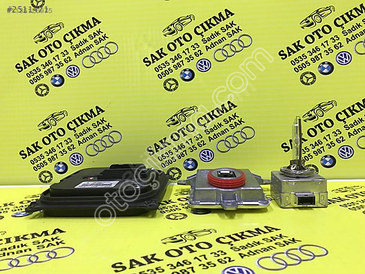 MERCEDES C180 204 XENON BEYNİ - LED BEYNİ - XENON AMPUL SET4