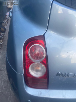 Nissan micra sol arka stop