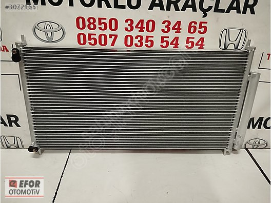 HONDA CİVİC SIFIR KLİMA RADYATÖR 14-20 OEM NO: 80110-TS4-T01
