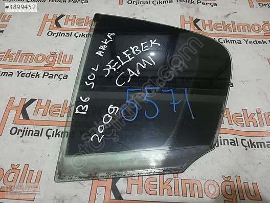 VW PASSAT B6 SOL ARKA KELEBEK CAMI 43R 00081