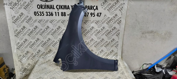 SİNCAR OTO'DAN TOYOTA COROLLA 2019 2025 SAĞ ÖN ÇAMURLUK ÇIKMA