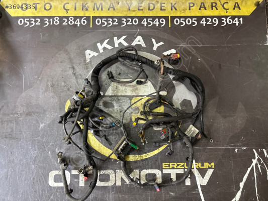 9671294880 Peugeot 207 1.4 HDI Çıkma motor elektrik tesisat