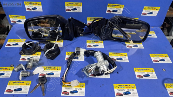 Honda Civic EF kasa Sedan 2 Ayna,Kontak Seti ve Karbüratör Takozl