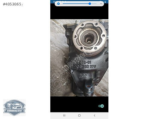 BMW E90 320 D 7541380 01 DEFRANSIYEL