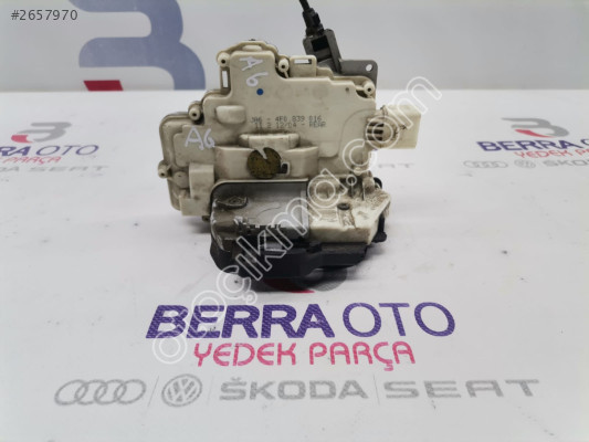 AUDİ A6 C6 SAĞ ARKA KAPI KİLİDİ 7 FİŞ 4F0839016