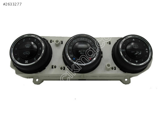 Mercedes W163 ML Klima Kalorifer Paneli Düğmesi A1638204289 Orj.