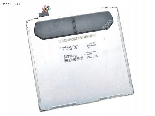 Mercedes W203 Motor Beyni A1111532979 5WK90414 (3) Garantili