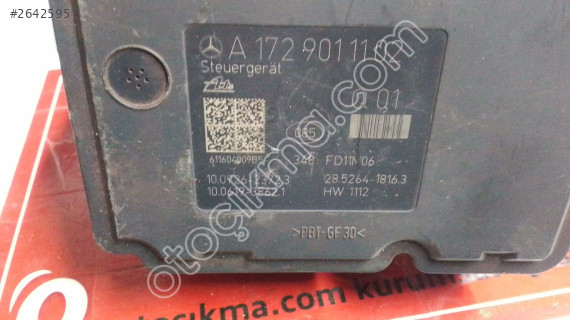 MERCEDES W204 ABS BEYNİ - A1729011102 - A1724314912