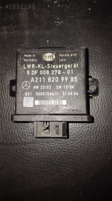 Mercedes W211 E class  W219 Cls far seviye beyni