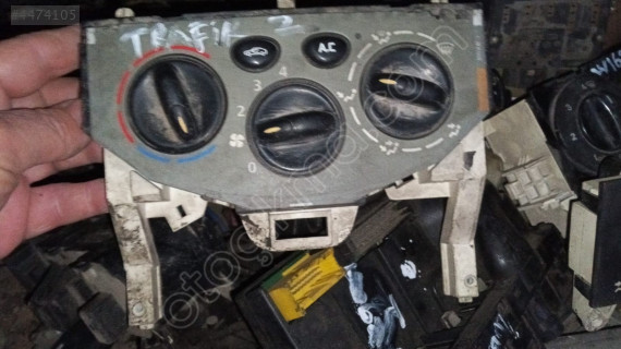 Renault trafic 2 klima kontrol paneli