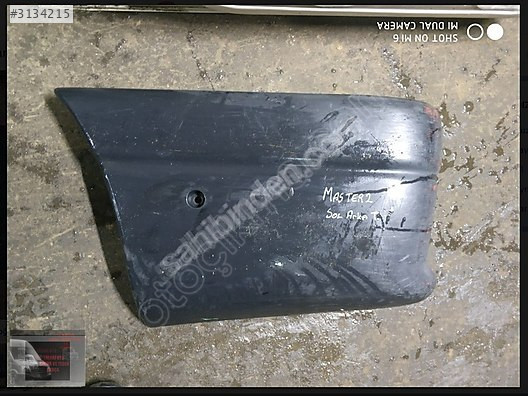 Renault Master 2 arka sol arka tampon