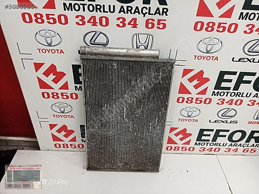 TOYOTA COROLLA KLİMA RADYATÖRÜ ÇIKMA ORİJİNAL PARÇA 2007-2012