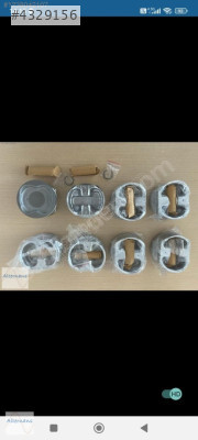 land cruiser 100 serisi 2UZFE için piston seti