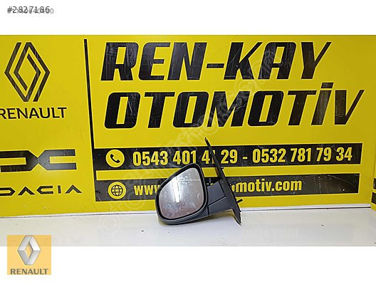 2014-18 Renault Kangoo Sol Dikiz Ayna - Sıfır ve Renkli Yedek P