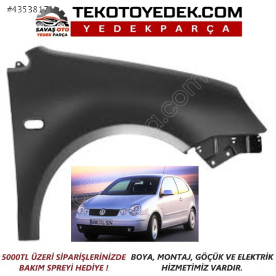 POLO ÖN ÇAMURLUK SAĞ SOL 2002 2003 2004 2005 2006 2007 2008 2009