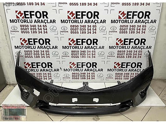TOYOTA COROLLA ÖN TAMPON ÇIKMA ORJİNAL YEDEK PARÇA 13-15