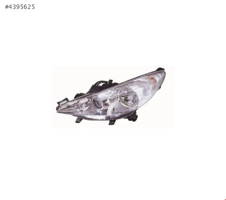 ÖN FAR ELKT. MOT. MERCEKLİ SOL PG 207 2006- PEUGEOT