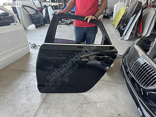 A6 sol arka kapı c7 siyah orijinal